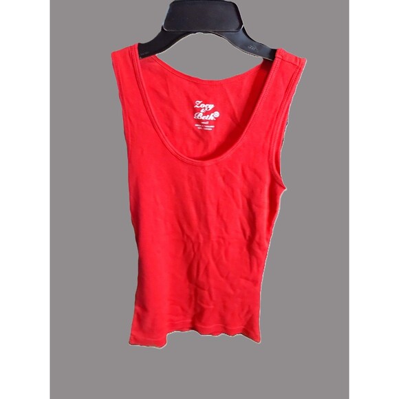 Zoey & Beth Red Tank Top - size S - Picture 1 of 3